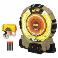 Nerf HASBRO Игровой набор: электронная мишень, бластер, стрелы артикул 25266